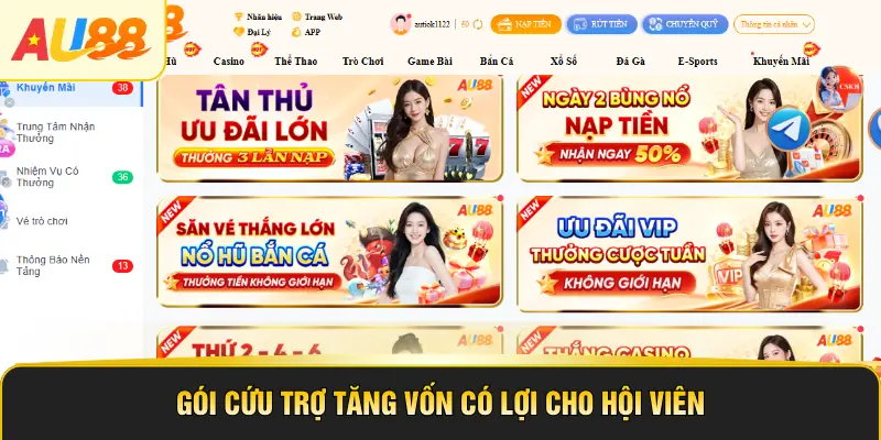 Gói cứu trợ tăng vốn có lợi cho hội viên