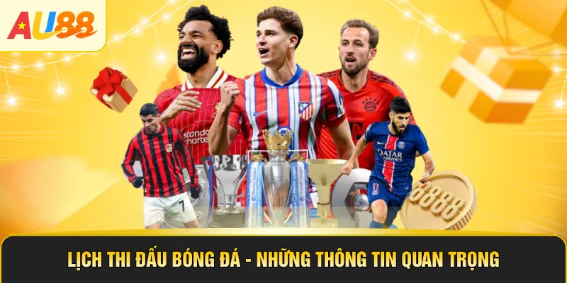 Lịch thi đấu bóng đá - những thông tin quan trọng