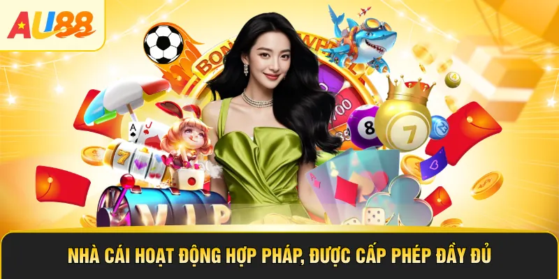 Nhà cái hoạt động hợp pháp, được cấp phép đầy đủ