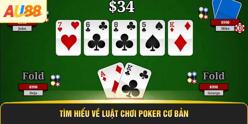 Tìm hiểu về luật chơi Poker cơ bản