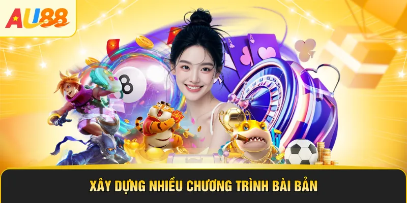 Xây dựng nhiều chương trình bài bản